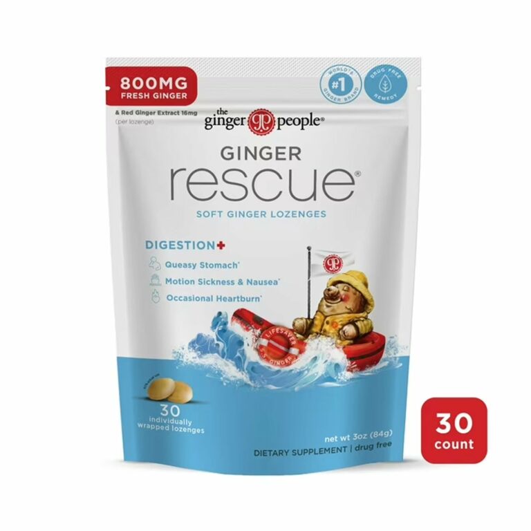 The Ginger People Ginger Rescue Soft Lozenges