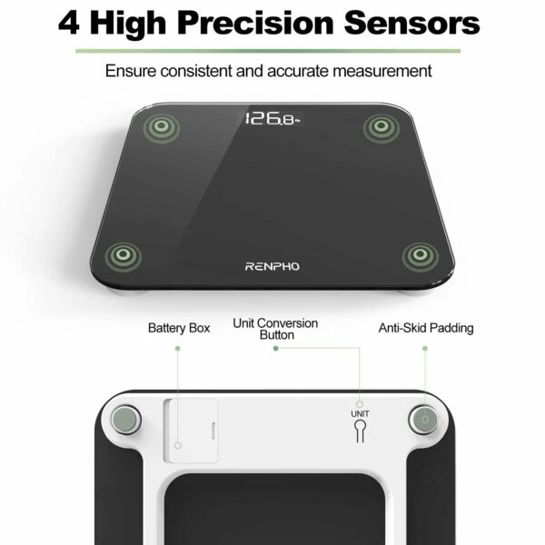 Bright StartsRENPHO Digital Body Weight Scale - immagine 3